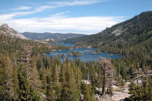 photo of Echo Lakes in the Desolation Wilderness, CA