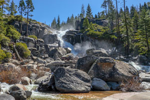 Upper Bassi Falls, Crystal Basin, CA