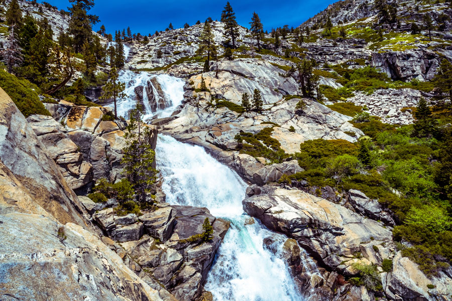 photo of Horsetail Falls, Echo Summit, California